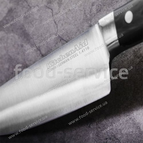 Набір ножів для стейків KitchenAid 4 шт з підставкою KKFTR04SKWM